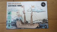 Puzzle 3D Vintage Ship