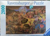 RAVENSBURGER PUZZLE 2000, Panorama Frankenhausen