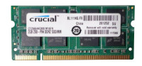 2GB Crucial CT25664AC800.M16FH PC2-6400 DDR2 SODIMM