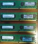 4GB (4x 1GB) DDR2 800Mhz PC2-6400 RAM desktop memorija Qimonda
