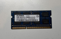 4GB ELPIDA 2Rx8 PC3-10600S EBJ41UF8BCS0-DJ-F   NOVO!!!!!