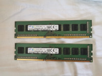 4GB SAMSUNG DDR3 M378B5173DB0-CK0 PC3-12800U x2