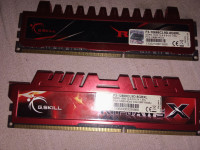 DDR3 G.SKILL, RIP JAWS, 2 x 4       20 €  par