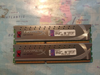 Memorija Kingston 2x4 GB DDR3 1600 MHz