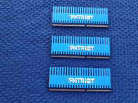 Patriot 3x1GB DDR3  1600MHz