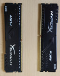 RAM HyperX Fury Black Kingston 2x8gb DDR4 3200 MHz