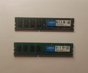 RAM memorija 4GB x 2kom, DDR3L-1600, DIMM, za stolna racunala