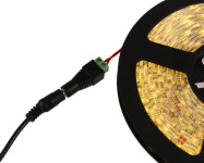 Led traka 5050 toplo bijela 3m + adapter