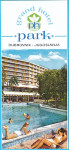 DUBROVNIK - HOTEL PARK stara ex Yu turistička brošura prospekt iz 1980