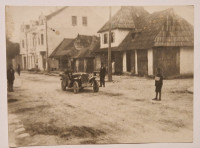 Stara fotografija Bihać Bosna cca 1920-ih Oldtimer Stari auto