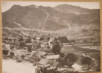 Stara fotografija Njeguši i Lovčen Crna gora 1928 oldtimer Stari auto