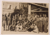 Stara fotografija Pazin oslobođenje Partizani Maj 1945 Istra