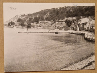 Stara fotografija Voz - ribarska luka Otok Krk Veglia 1928