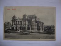 ZAGREB-Kazalište -STENGEL-1915.Old postcard -Putovala za Korčulu