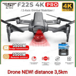 Dron SJRC F22S 4K Pro NOVO!