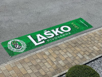 Pivovarna Laško banner / zastava 360cm x 75cm