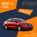 RENT A CAR ZAGREB  / DAN 19 € / ZAGREB