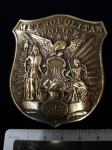 New York Meteopoltan police badge