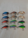 CRANKBAIT, vobler, varalica 4cm za light spin, imaju zvečku