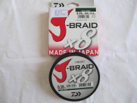 Upredenica Daiwa J-braid x 8 dark green 0,20mm 100 metara