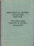 Hrvatsko ili srpsko – talijanski rječnik