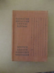 Njemačko-hrvatskosrpski rječnik s gramatičkim podacima i frazeologijom