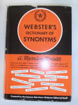 Webster’s dictionary of synonyms