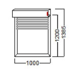 ROLETA 100X120 ALU- NAJJEFTINIJE U HR