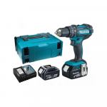 MAKITA aku bušilica DDF482RMJ 2xAku 18V 4,0Ah + kovčeg