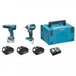 MAKITA aku set DLX2173JX1 - DDF459 + DTD153