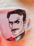 Nikola Tesla keramička šalica nova