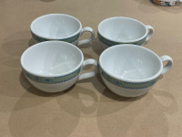 Porculan 4 velike šalice - Inker Porcelain