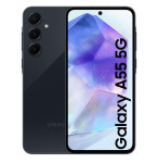 SAMSUNG GALAXY A55,BLACK, 256GB ZAPAKIRAN, GARANCIJA.