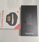 NOVO ZAPAKIRANO SAMSUNG S24 ultra 256gb+Xiaomi Redmi Watch 3