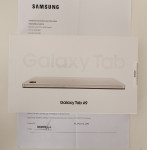 Samsung Galaxy Tab A9 silver NOVO