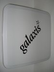 Satelitska četvrtasta antena GALAXIS FA I, analogni resiver, daljinski