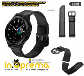 SAMSUNG GALAXY WATCH 4 40 42 44 46 MM NARUKVICA REMEN KOZNA CRNA