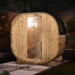 Tradicionalna vanjska sauna CUBE L