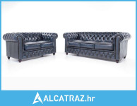 Chesterfield Set Garnitura Original Leather | 2 + 3 sjedišta | Wash Of