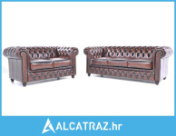 Chesterfield Set Garnitura Original Leather | 2 + 3 sjedišta | Wash Of