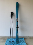 Elan skije 152 cm sa štapovima