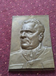 JOSIP BROZ TITO Brončana plaketa