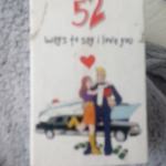 52 ways to say i love you playing cards Algoritam 2004. STARTER PACK