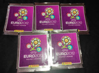 EURO 2012 POLAND-UKRAINE PANINI 5 NEOTVORENIH PAKETIĆA SA SLIČICAMA