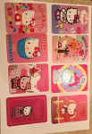 Hello Kitty kartice lot