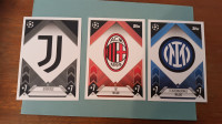 Inter, Milan, Juve Amblemi timova Match Attax 24/25