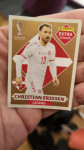 panini christian eriksen extra sticker