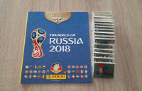 Panini Russia 2018 prazan album i komplet sličica