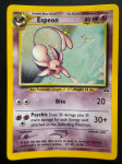 Pokemon karte: Espeon 1/75 1995-2001