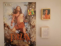 Prazan album + kompletan set sličica TARZAN THE EPIC ADVENTURES, Dečje